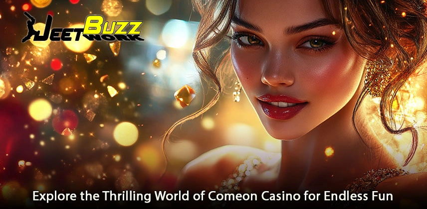 ComeOn Casino interface met spellen