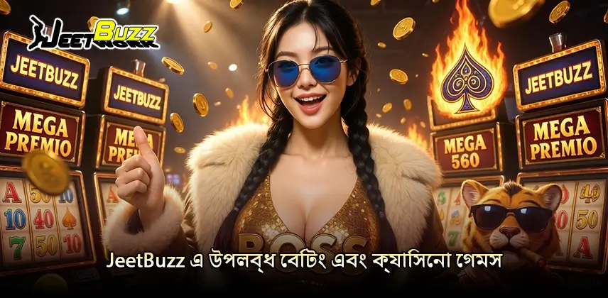 আকর্ষণীয় সেরা বেটিং এবং ক্যাসিনো গেমস JeetBuzz এ